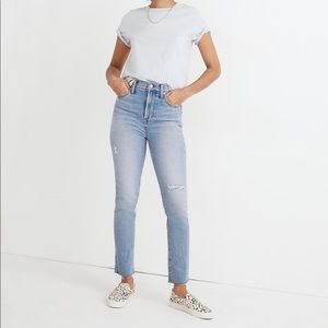Madewell | The Tall Perfect Vintage Jean in Coffey Wash: Worn-In Edition